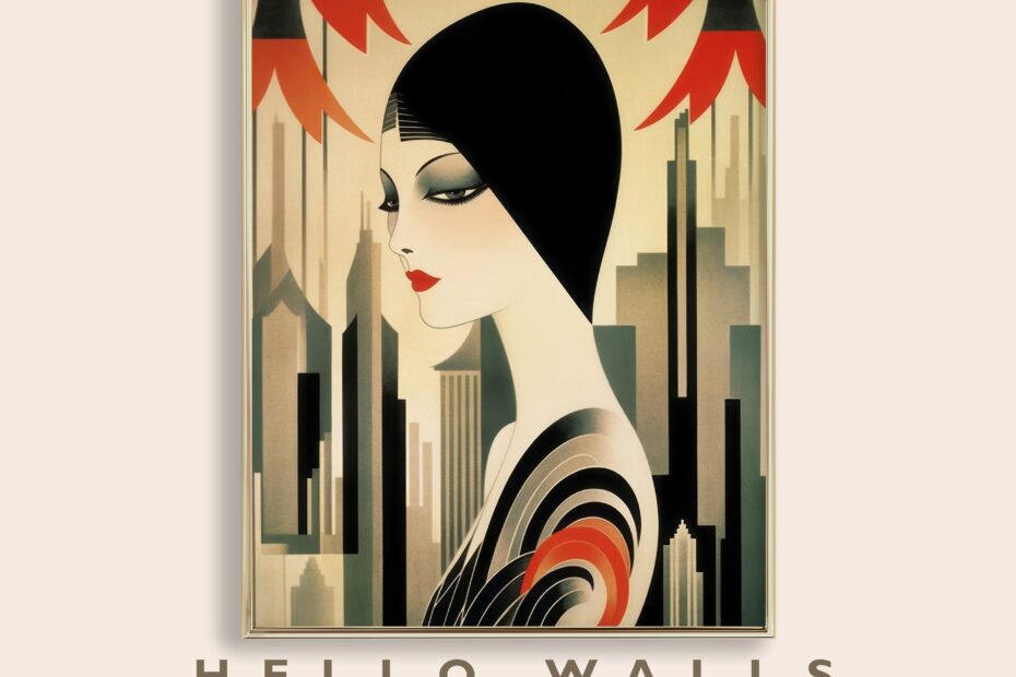 Art Deco Poster PRINTABLE DIGITAL DOWNLOAD 1920s Wall Art Print