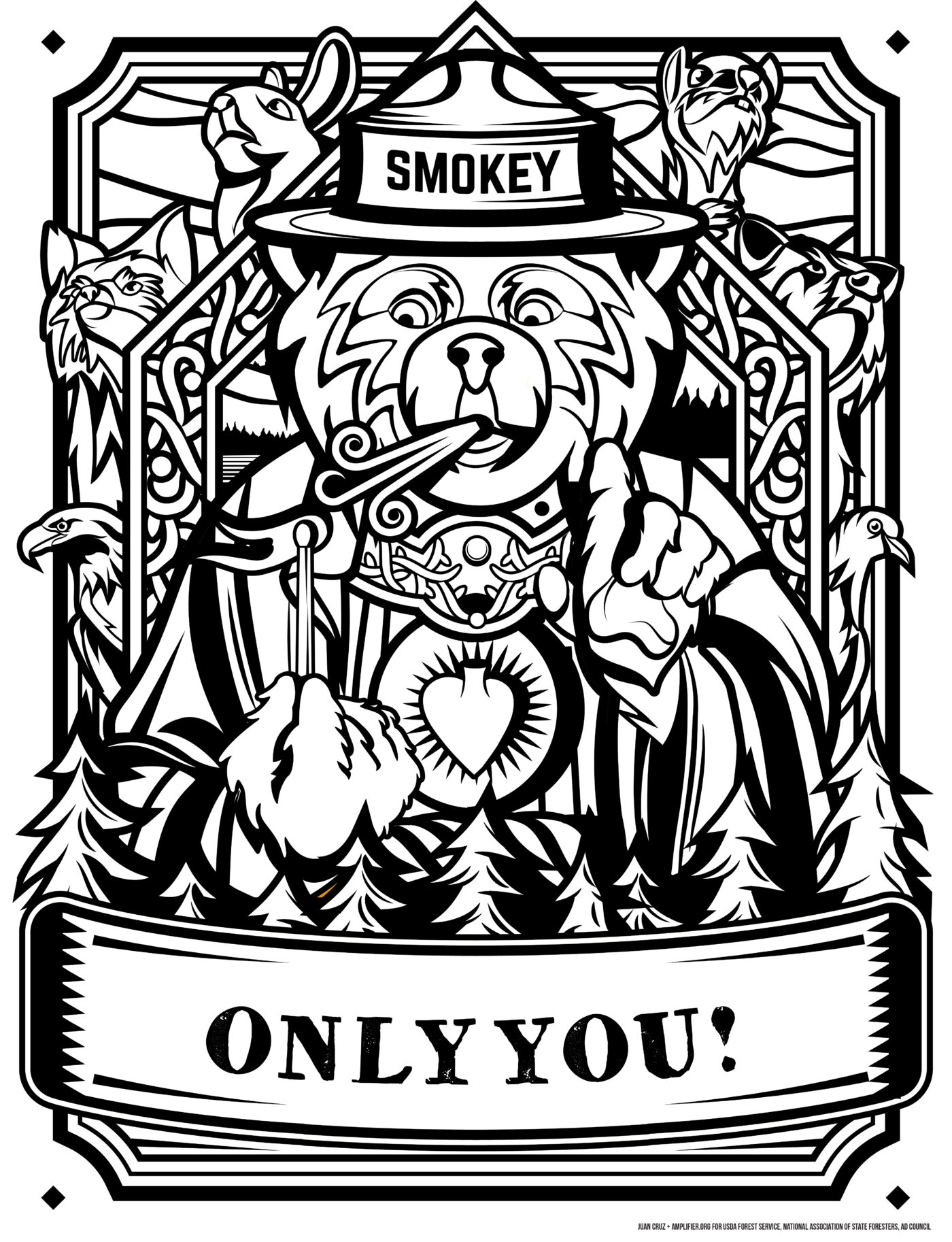 Artwork Category Coloring Pages Amplifier Amplifier