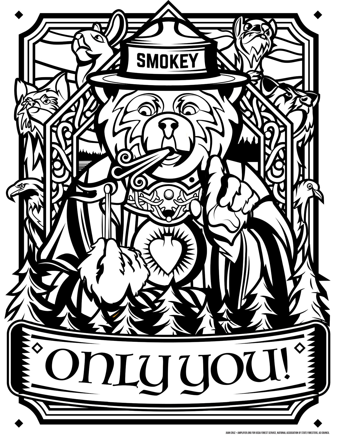 Artwork Category Coloring Pages Amplifier Amplifier