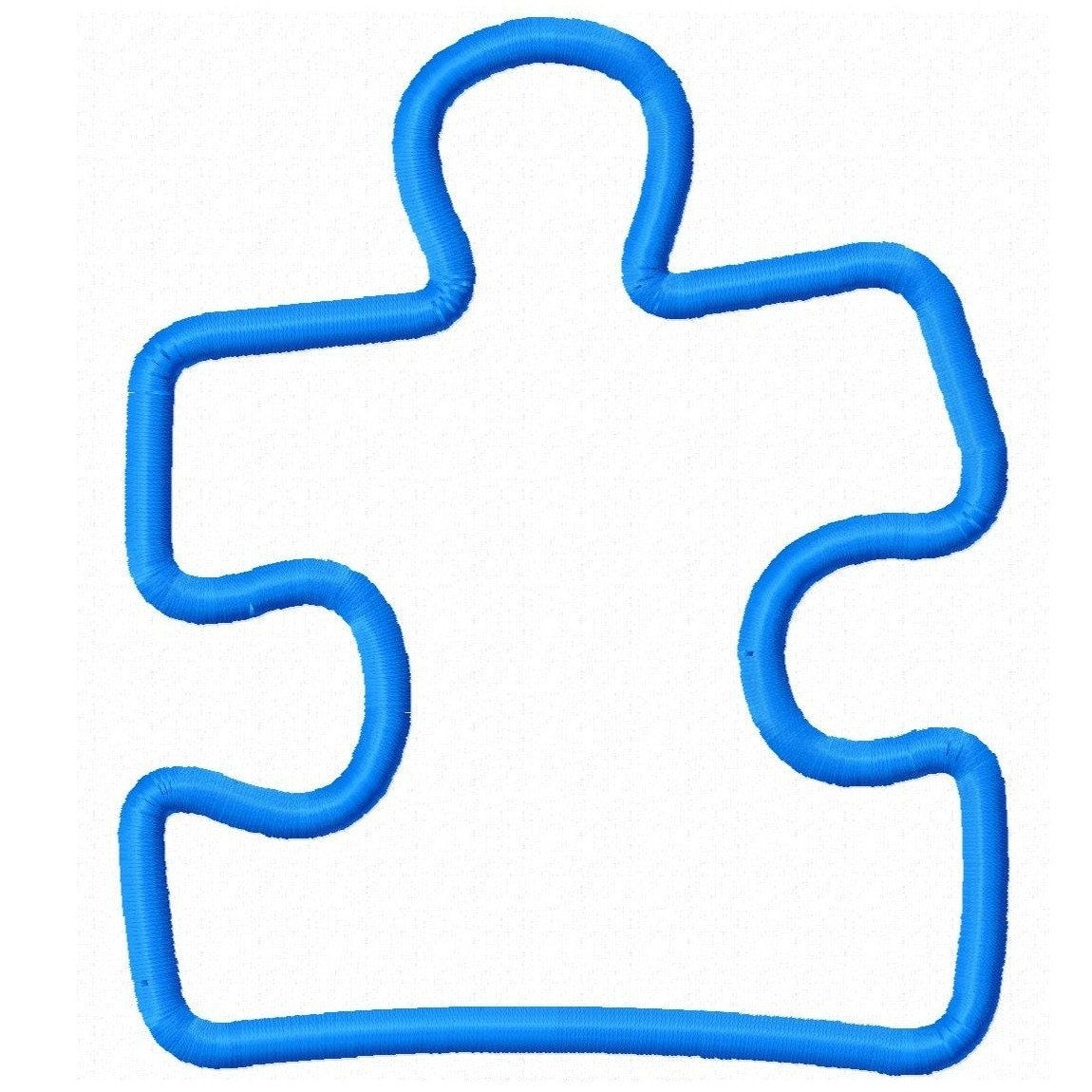 puzzle piece template for autism