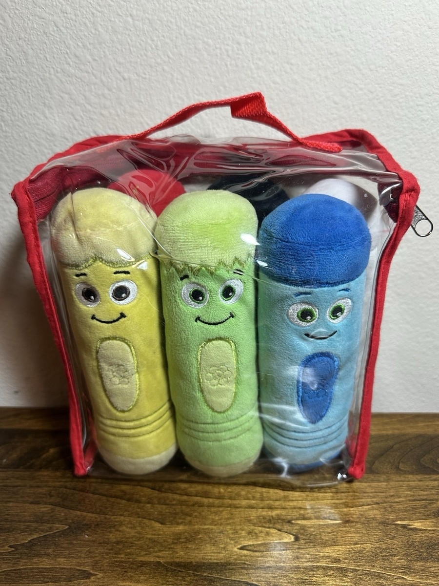 Baby First TV Color Crew Plush Talking Crayons Set Of 6 Tested U0026 Working