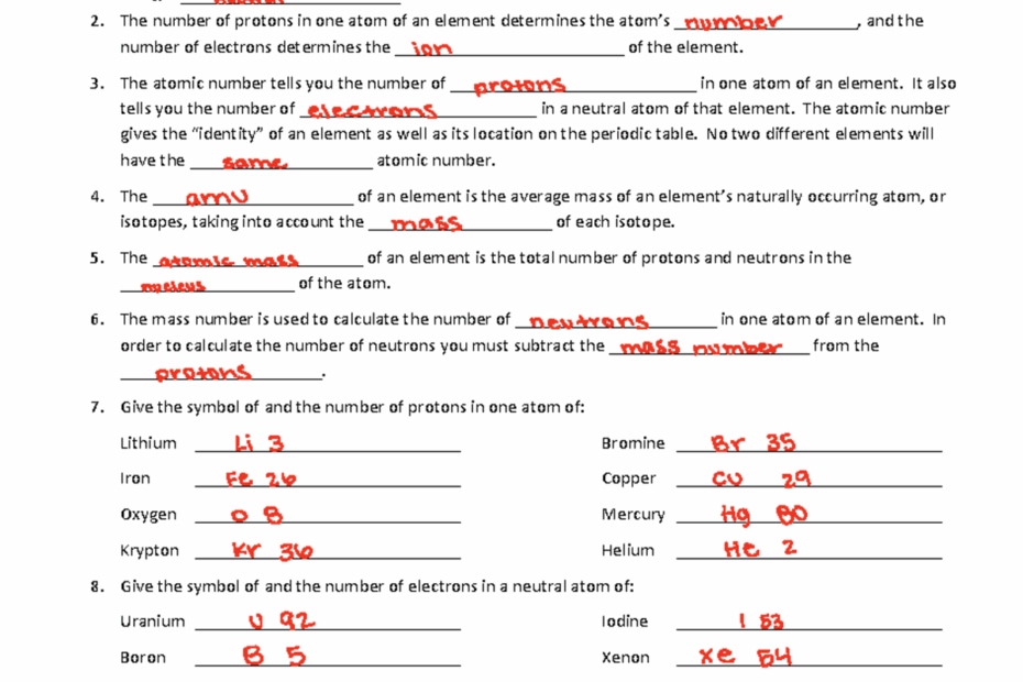 Basic Atomic Structure Worksheet Course Code WS Studocu