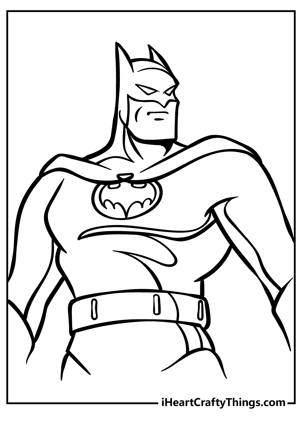 batman printable coloring pages