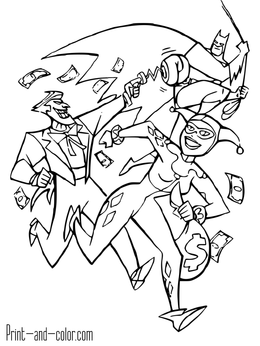 batman the animated series coloring pages