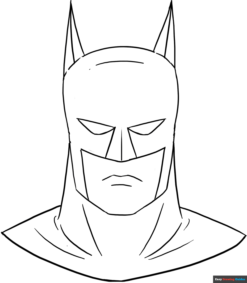 printable batman pictures to color