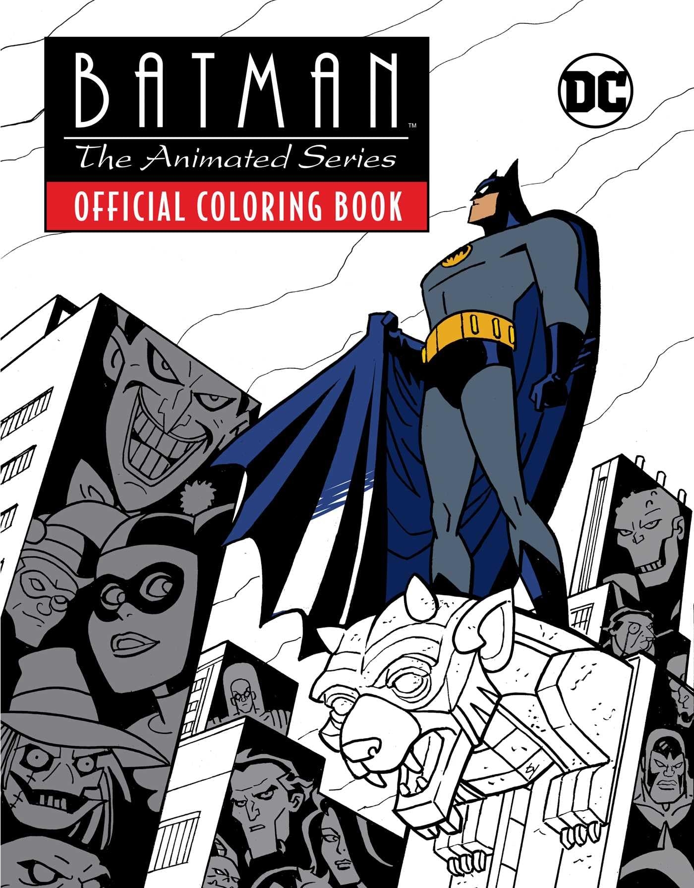 Batman The Animated Series Official Coloring Book Book 