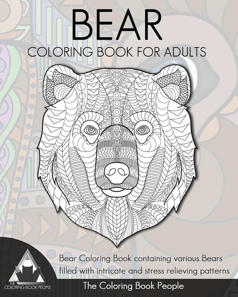bear coloring books