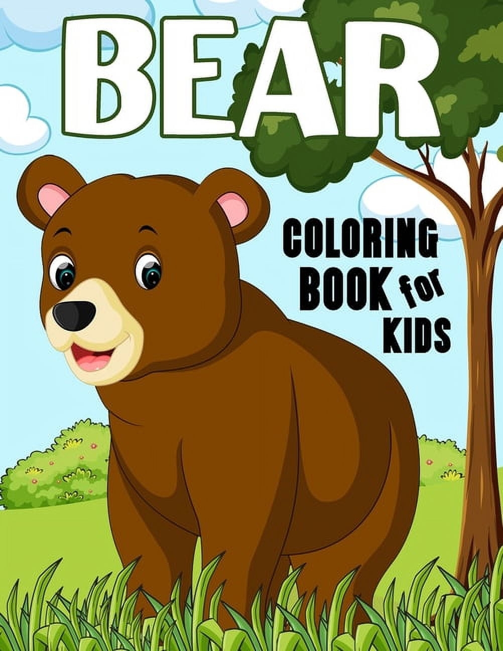 Bear Coloring Book For Kids Over 50 Fun Coloring And Activity 