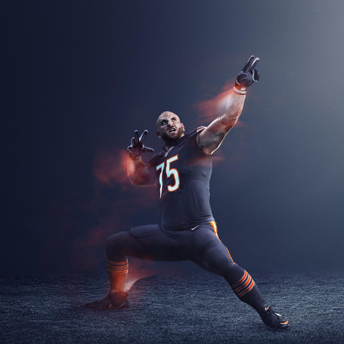 chicago bears uniform colors