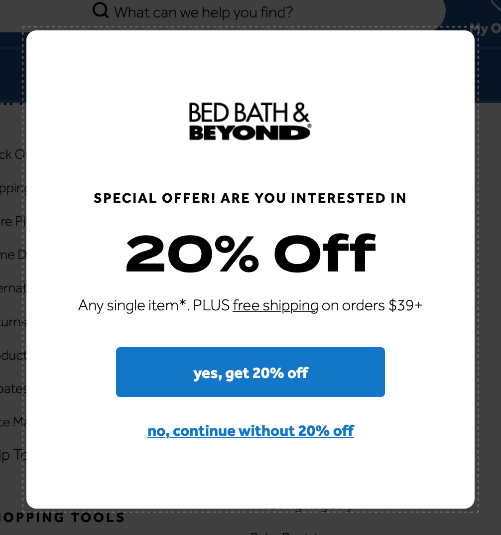 bed bath and beyond coupon printable coupon