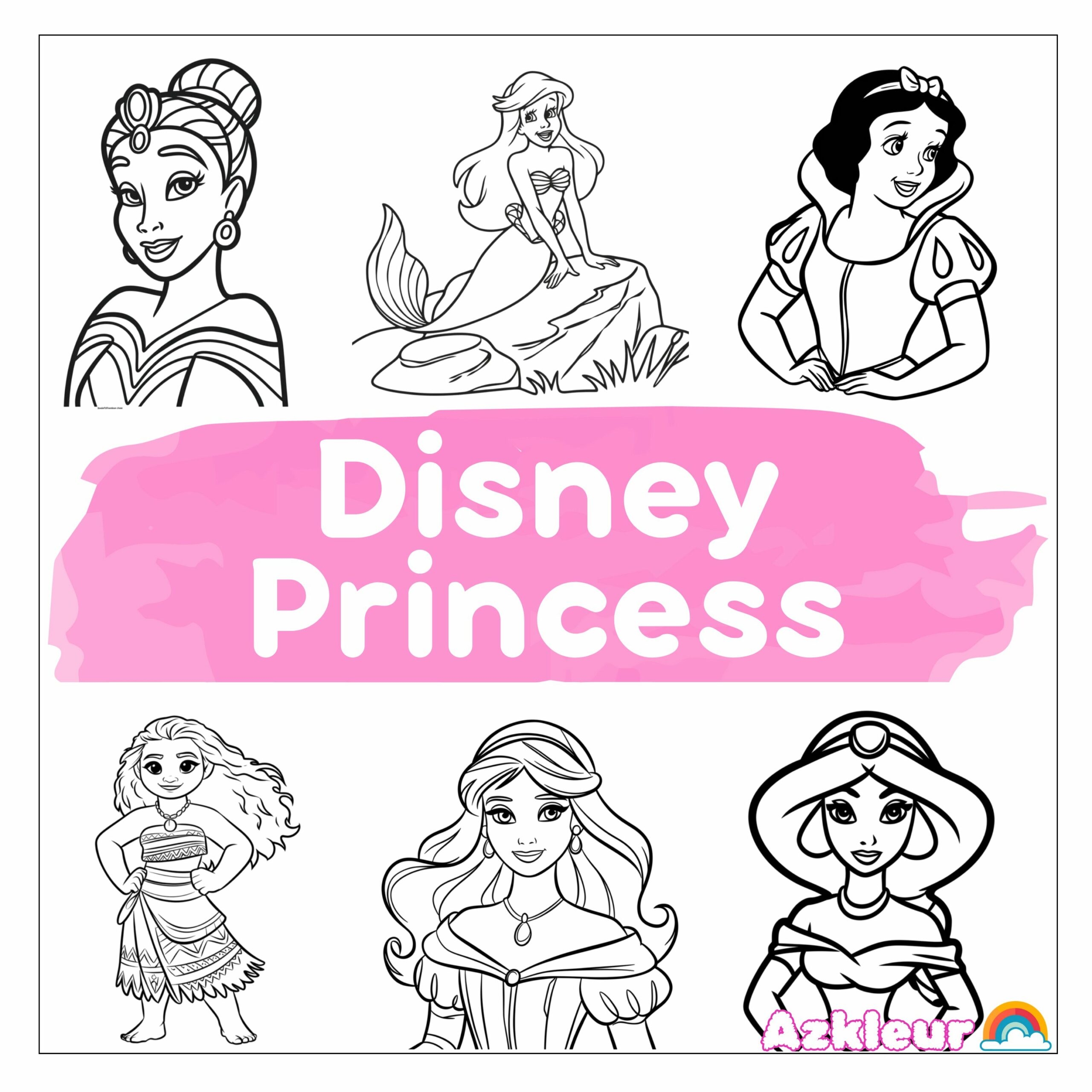 pictures to color disney