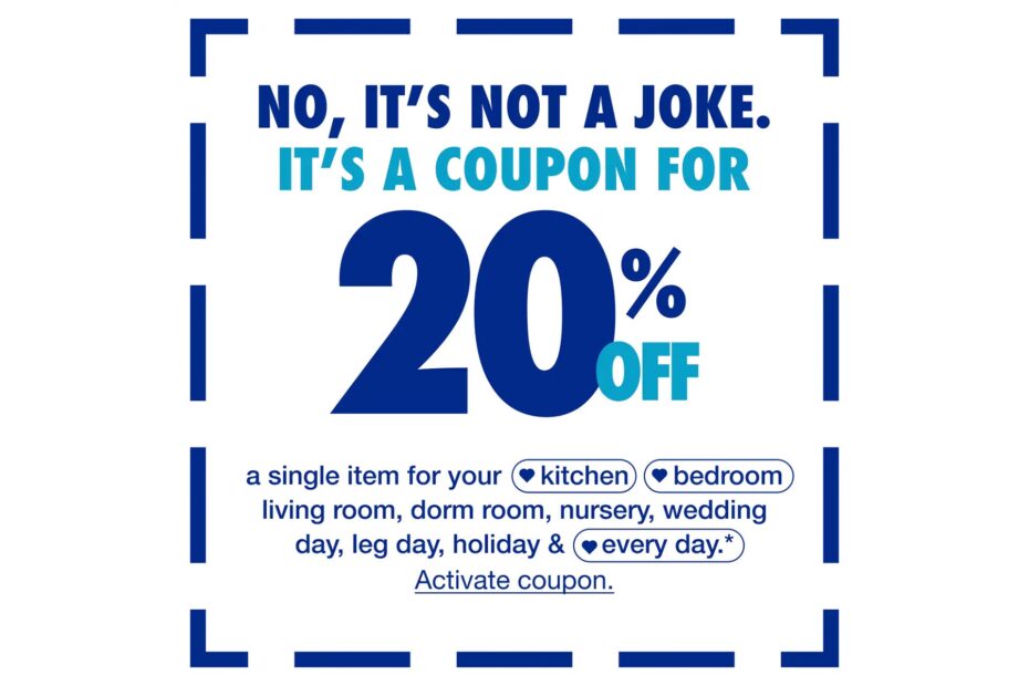 Beyond Digitally Reprises Bed Bath U0026 Beyond 20 Off Coupon HomePage News