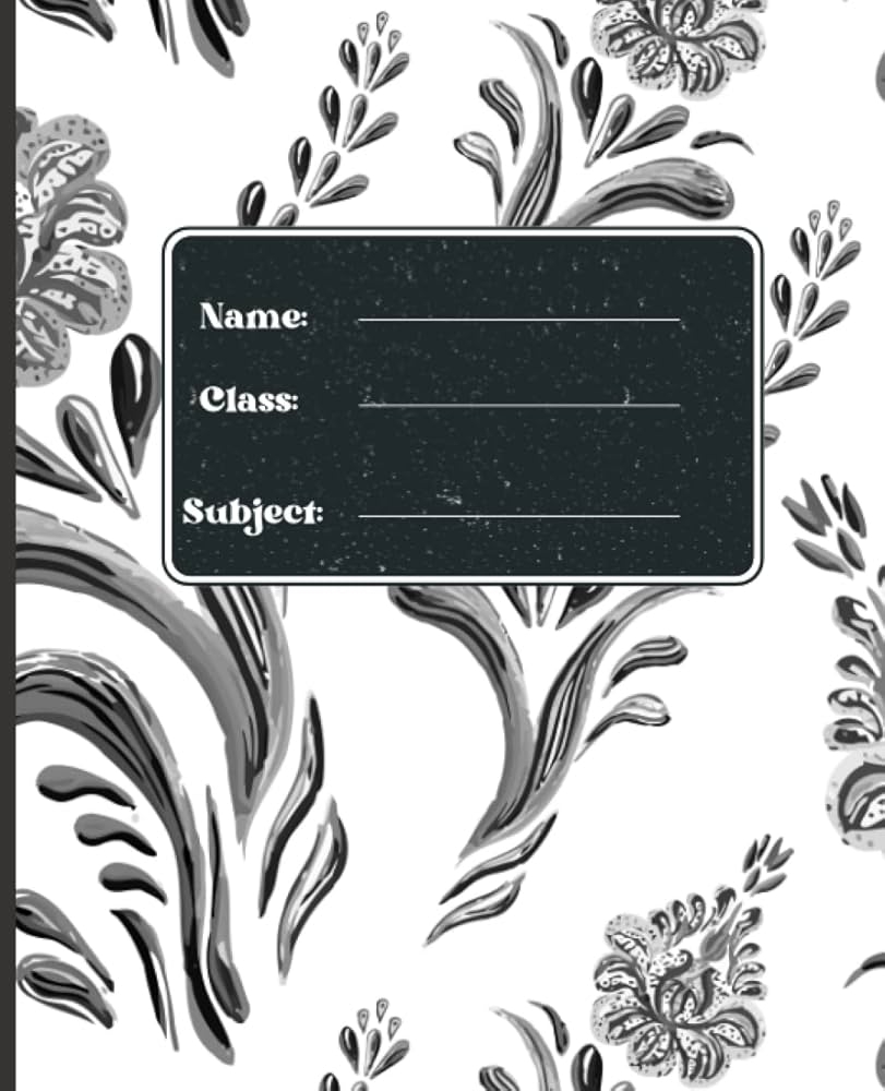 printable book cover template