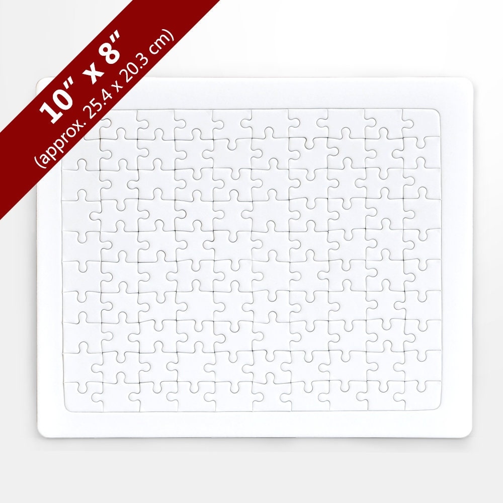 Blank 8x10 Tray Puzzle 12 Pieces Etsy