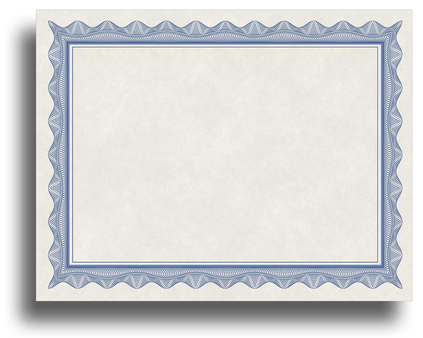 Blank Parchment Certificate Paper For Awards Printable With Inkjet Laser Measures 8 1 2
