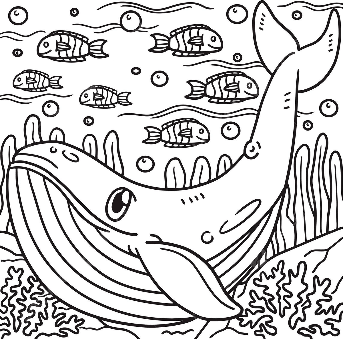 Blue Whale Coloring Page For Kids Page Water Kids Vector Whale Drawing Water Drawing Ring Drawing Illustration Background And Wallpaper For Free Download Pngtree