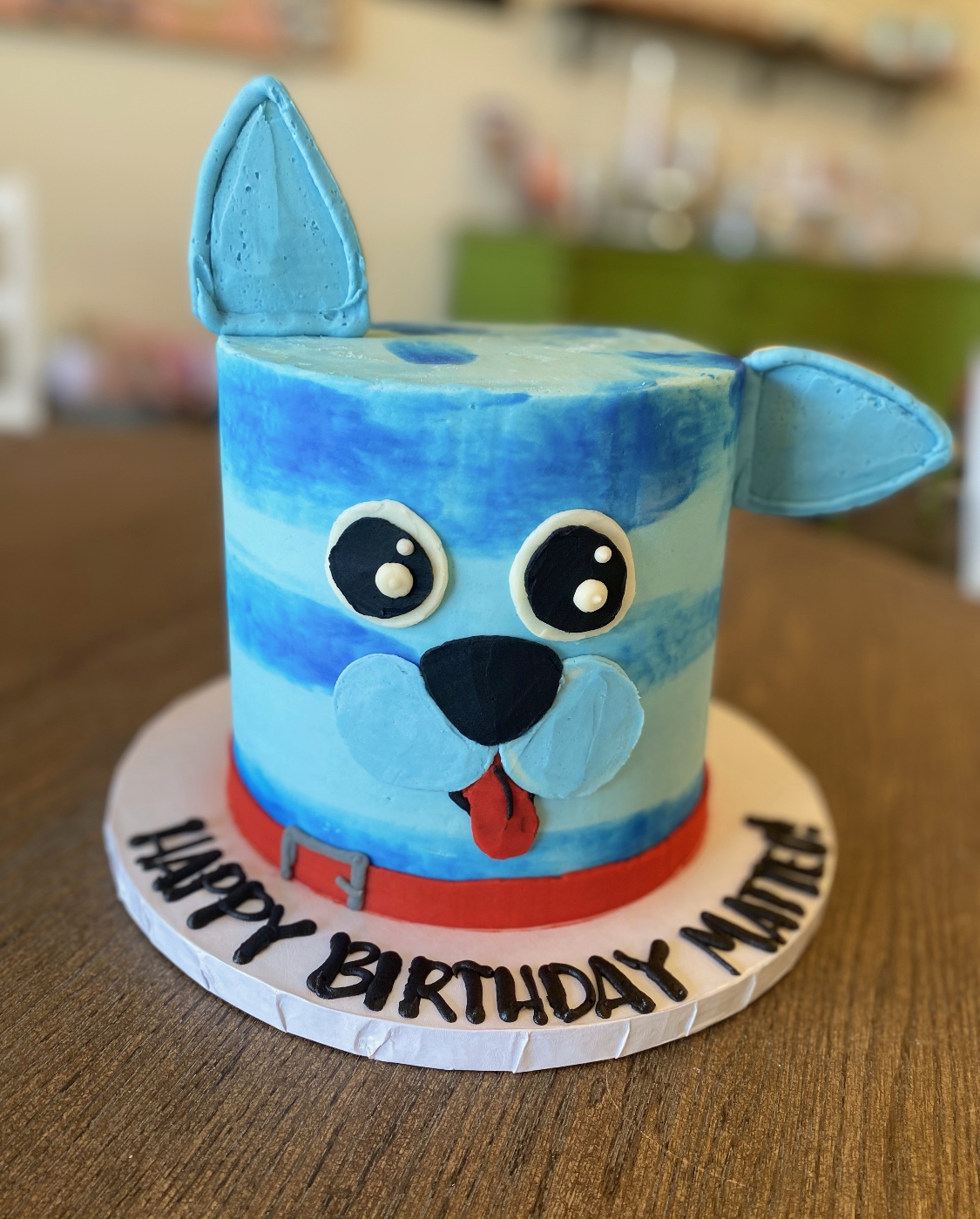 Bluey Dog Cake Hayley Cakes And Cookies Hayley Cakes And Cookies