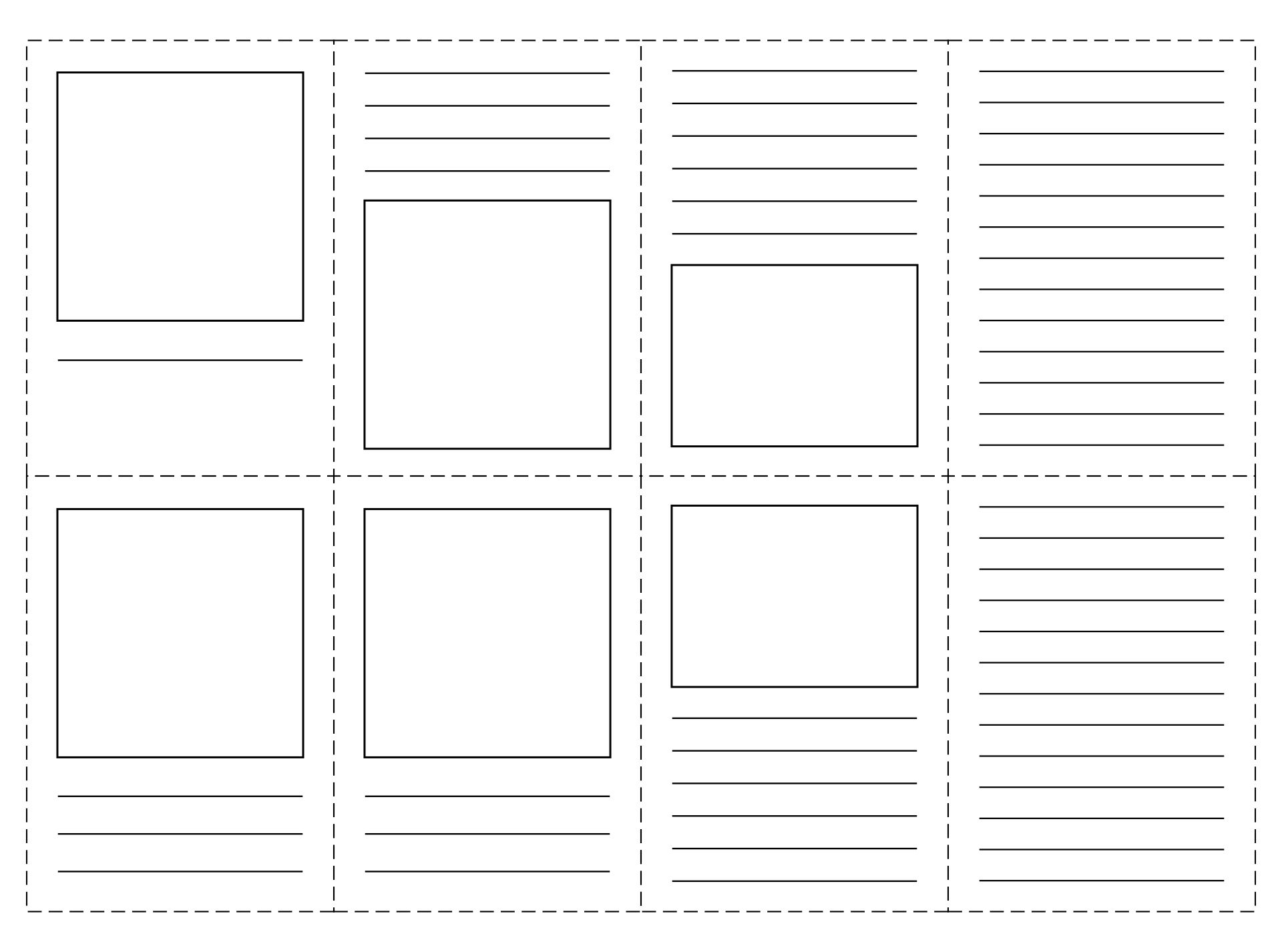 printable mini book template