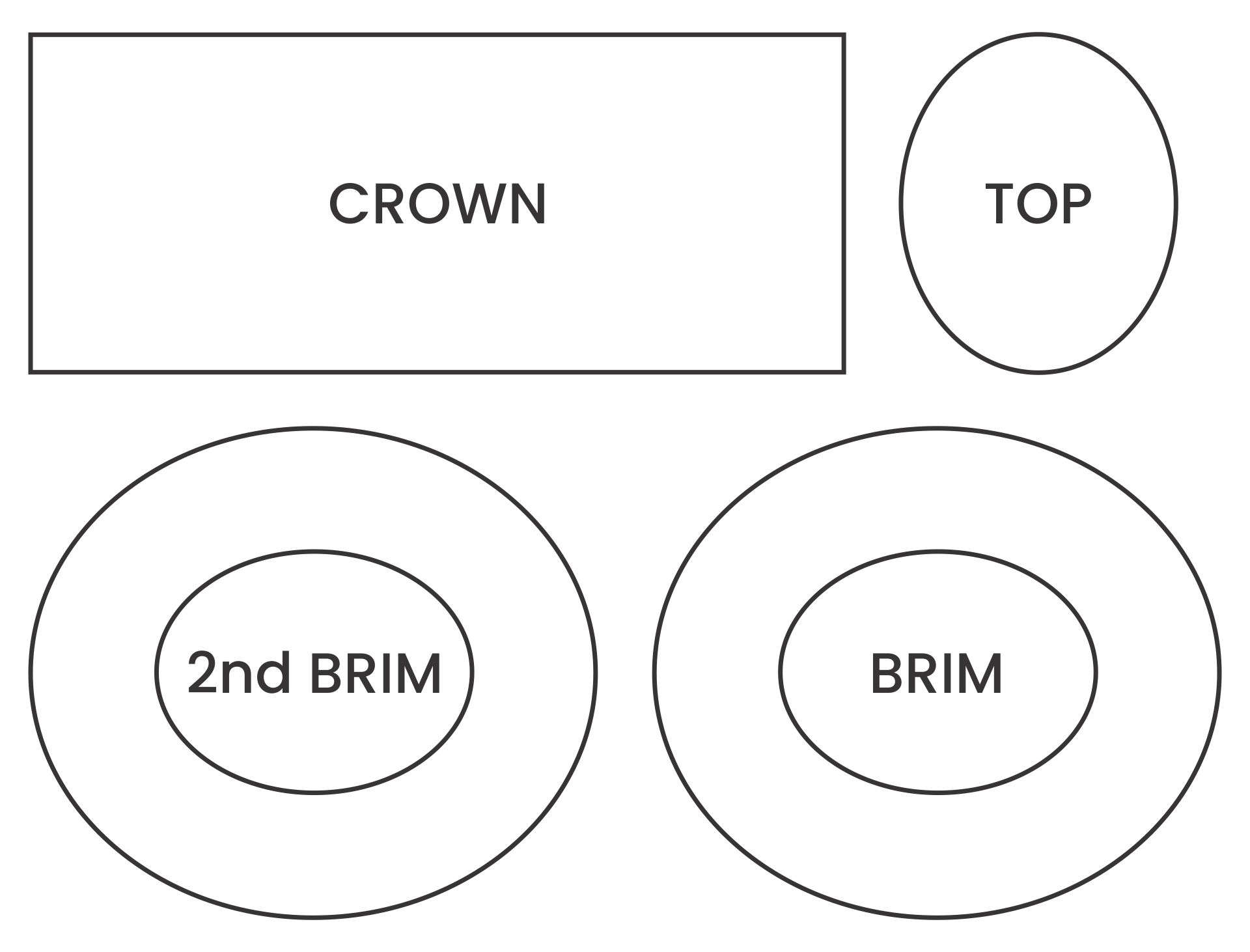 Bowler Hat Template