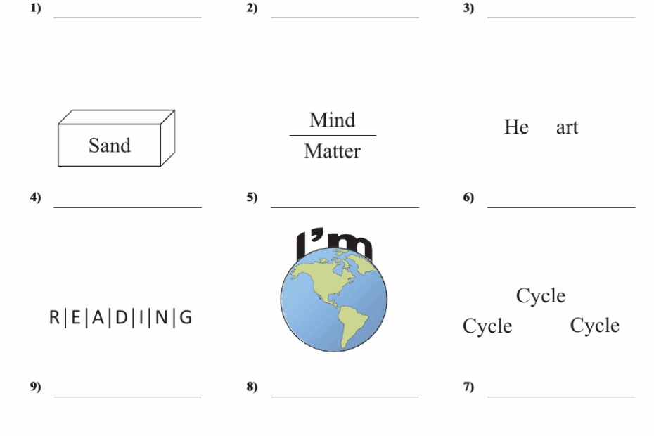 Brain Teasers Logic Puzzle Template With Answer Key Download Printable PDF Templateroller