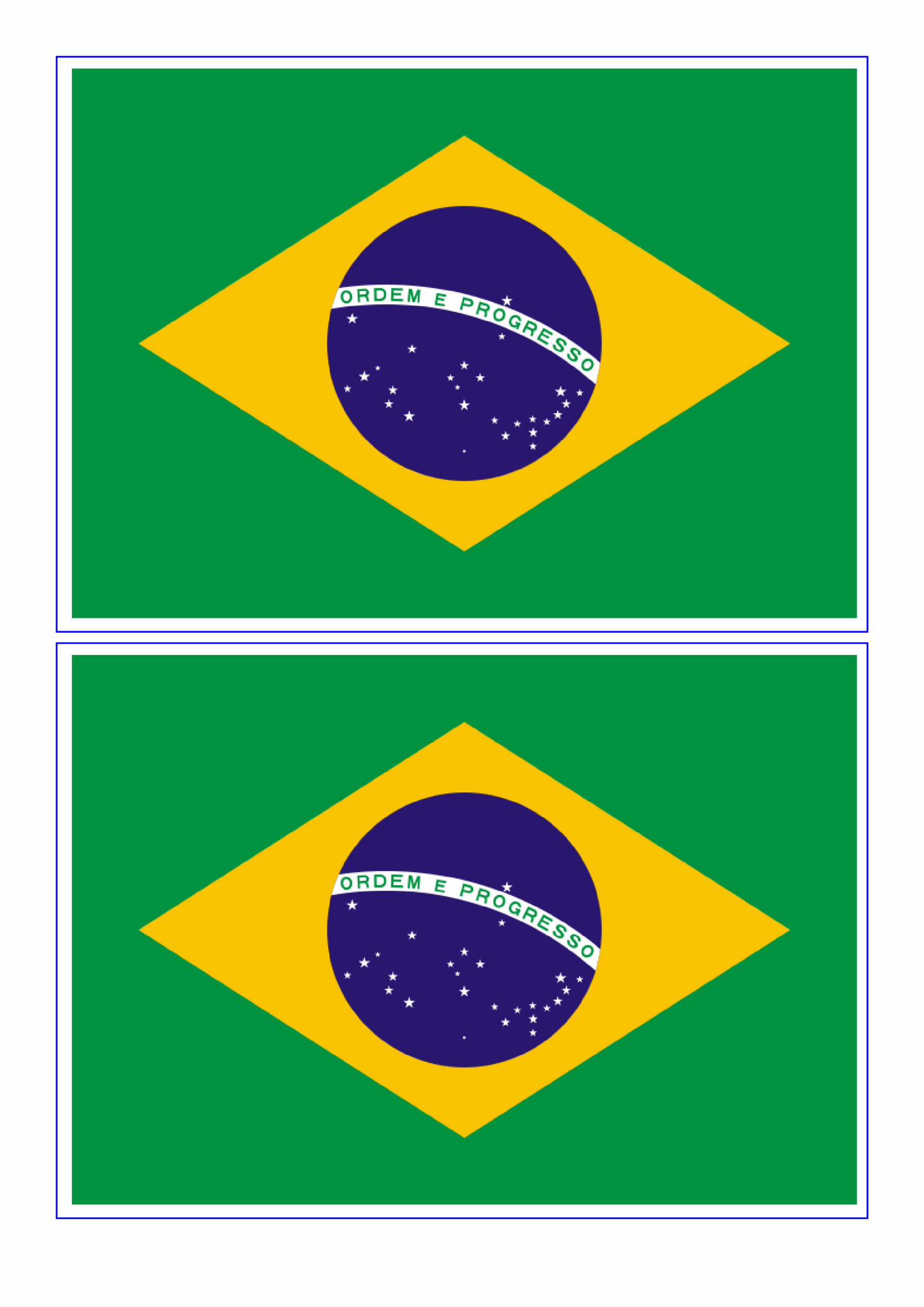 Brazil Flag Templates At Allbusinesstemplates