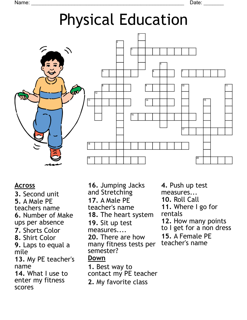 Bulletin Board Crossword WordMint