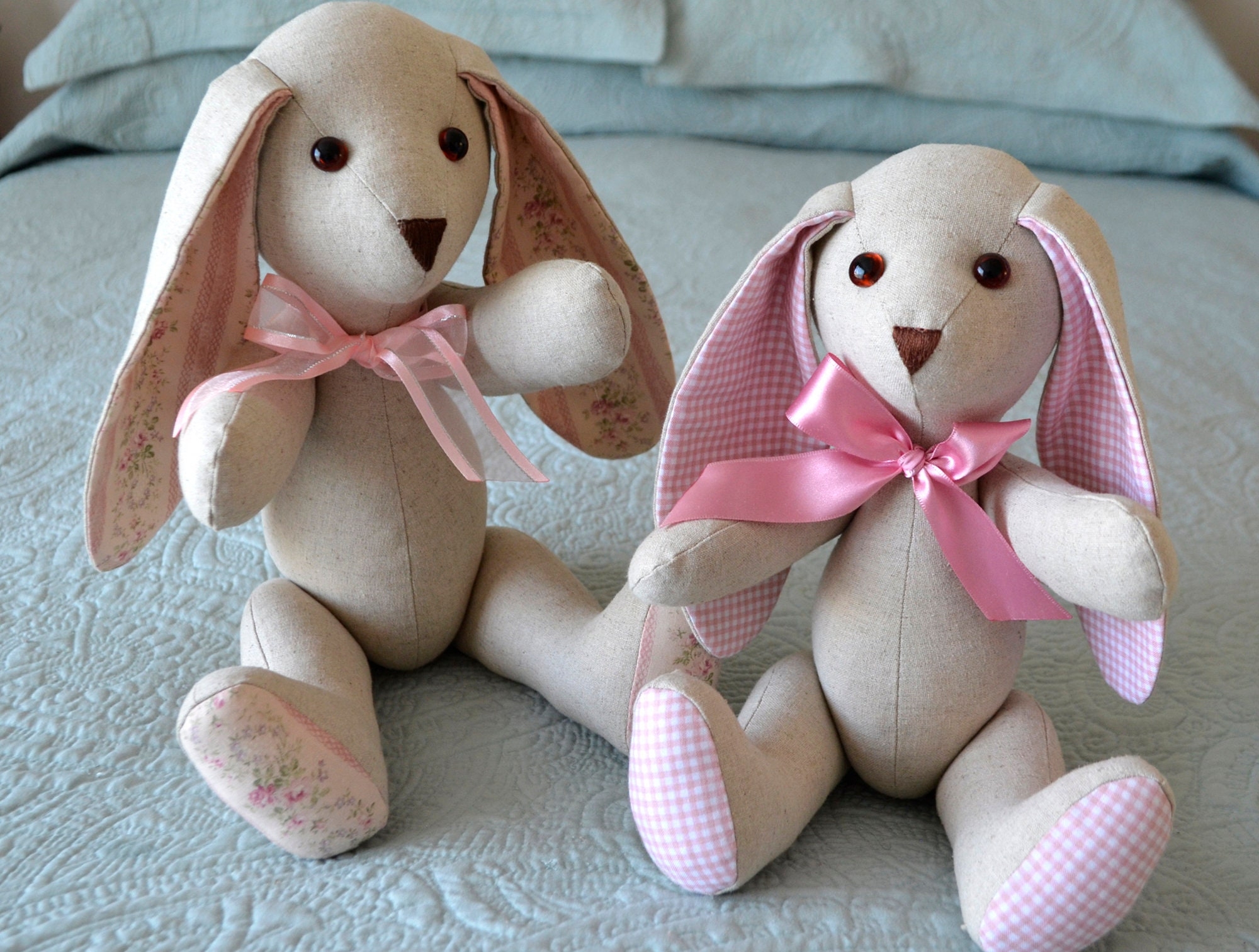 Bunny Sewing Pattern PDF Bunny Pattern Sewing Stuffed Bunny Sewing 