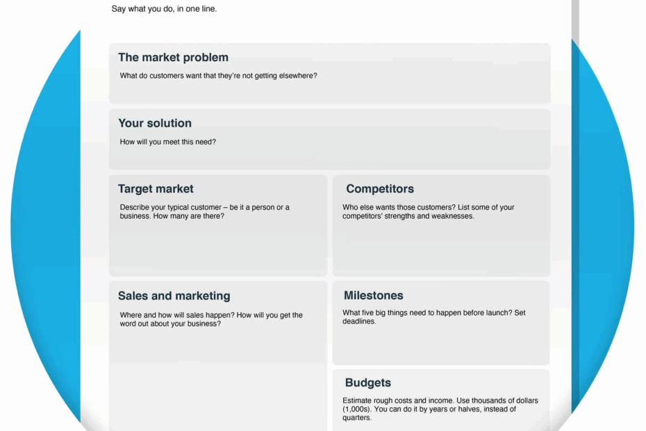 Business Plan Templates Create A Business Plan Xero US