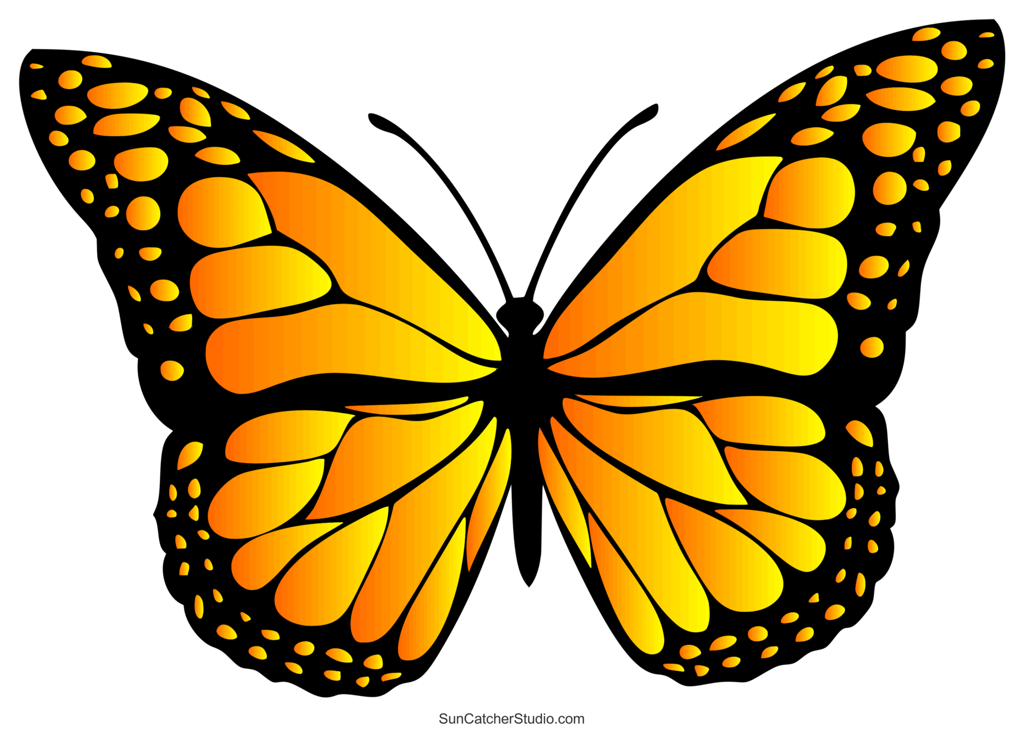 butterfly outline printable