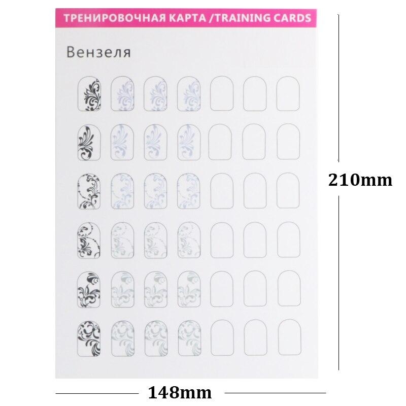 Buy 12Pcs Nail Art Training Practice Flowers Lines Drawing Painting Template Learning Book Manicure Tool At Affordable Prices Free Shipping Real Reviews With Photos Joom
