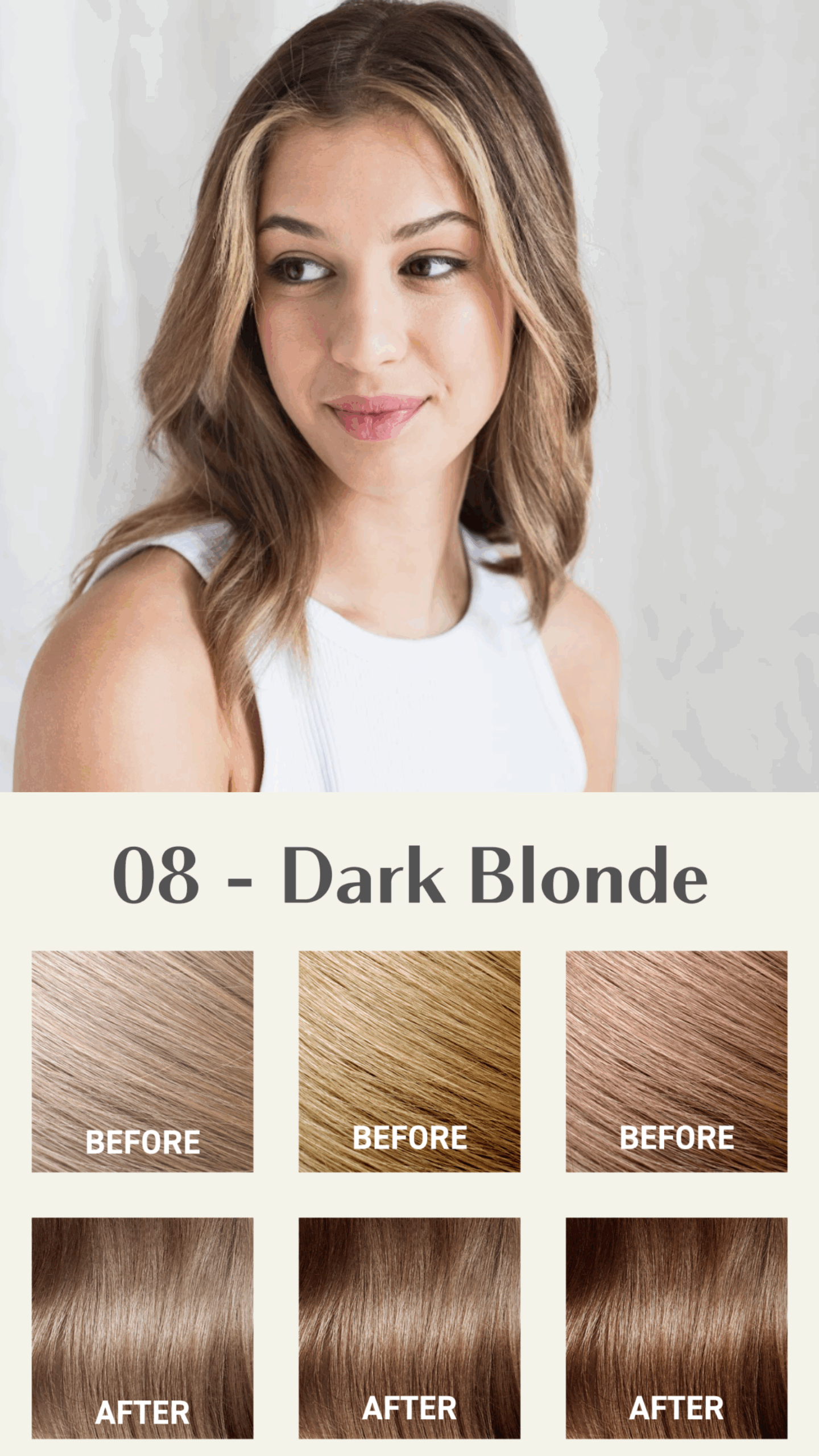 Buy Dark Blonde Hair Colour Online MIIROKO