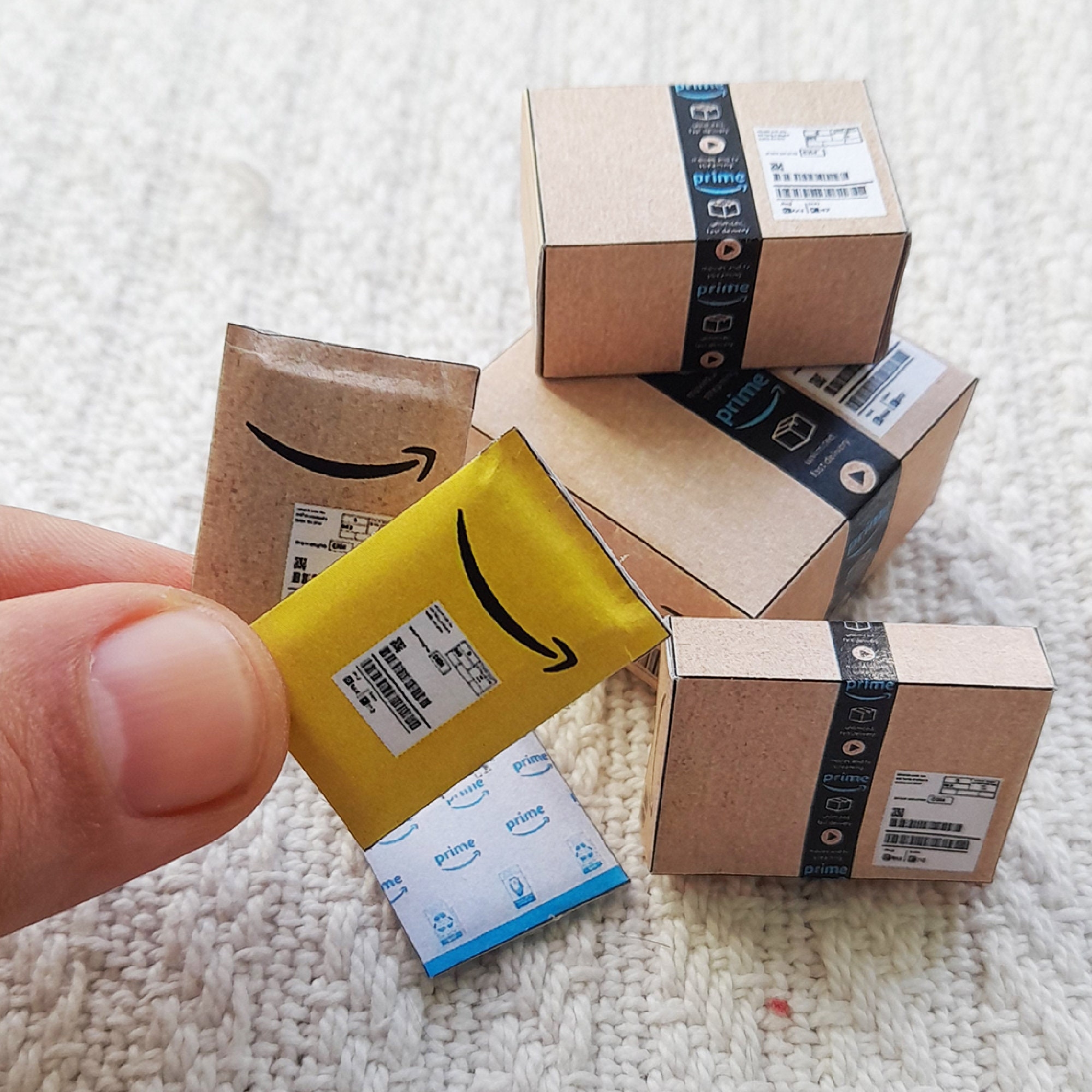 Buy Mini AMAZON Box U0026 Envelope Set Template 6 Pieces Amazon Box 