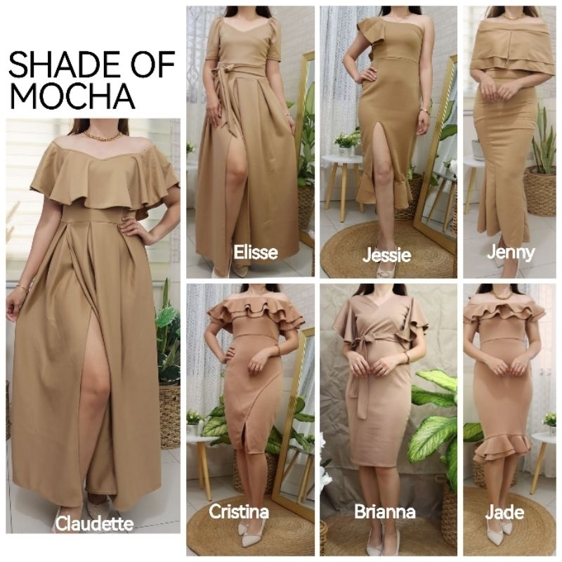 Buy Mocha Color Dress Online Lazada ph