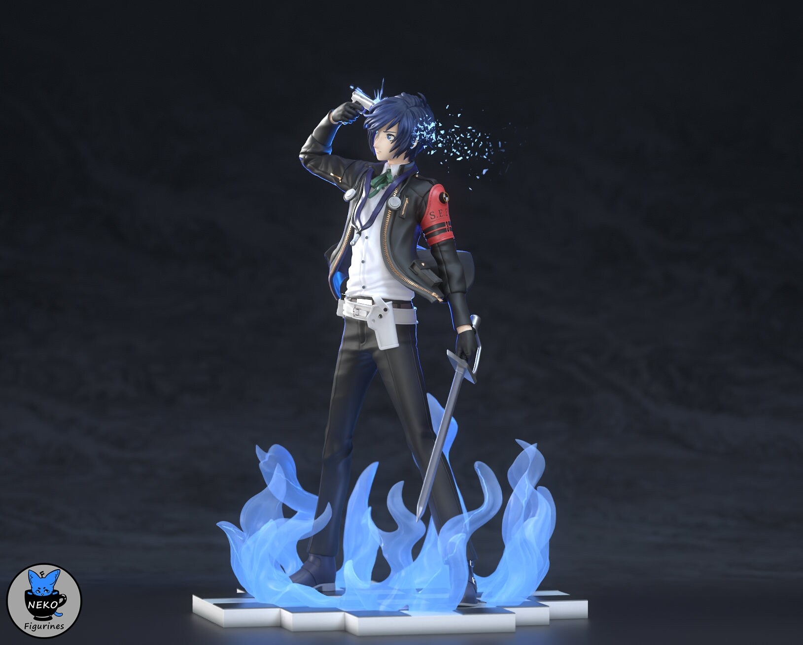 Buy Persona 3 Reload Makise Makoto Yuki Beautiful 12K Huge Beautiful Statue Model Kit Neko Figurines ABS Like Resin Anime Statue Online In India Etsy