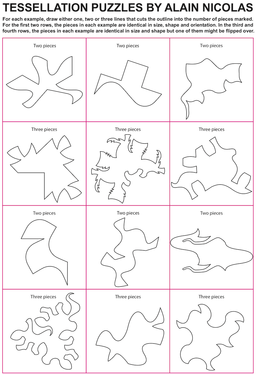 Can You Solve It On The Tiles With The New Escher Mathematics The Guardian