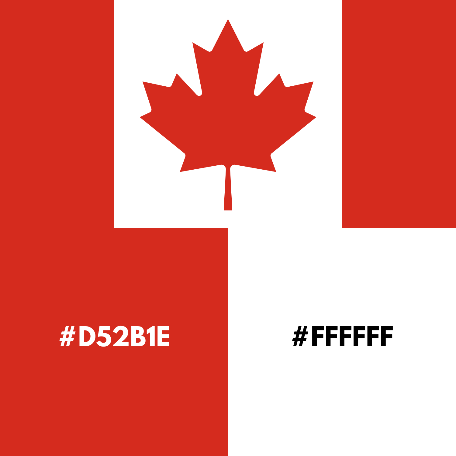 Canada Flag Colors Meanings U0026 Color Codes