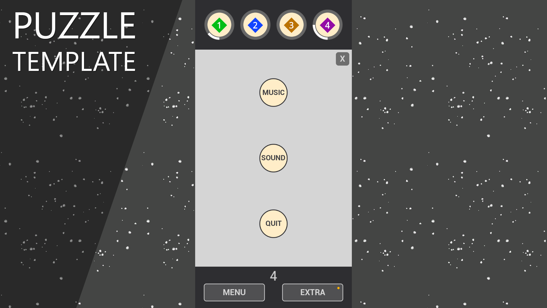Card Puzzle Template For PC And Mobile Fab