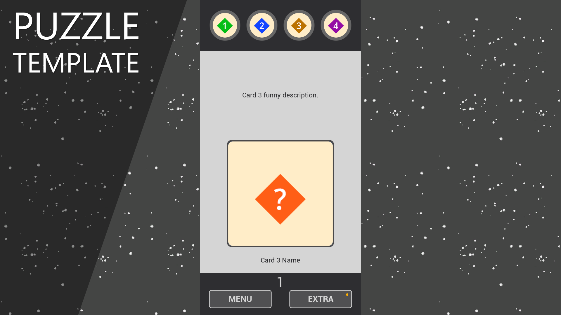 Card Puzzle Template For PC And Mobile