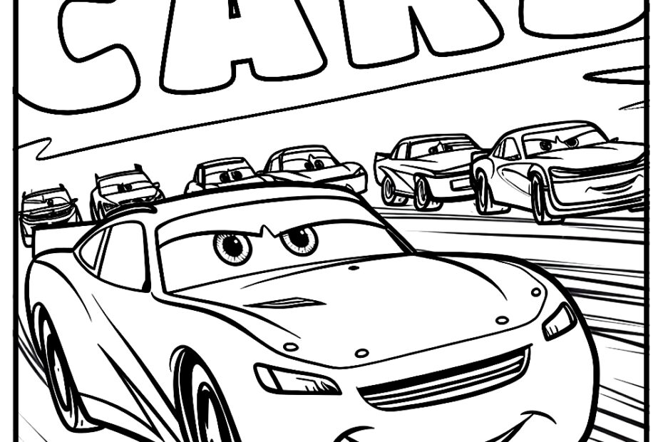 Cars Coloring Pages Free Coloring Pages