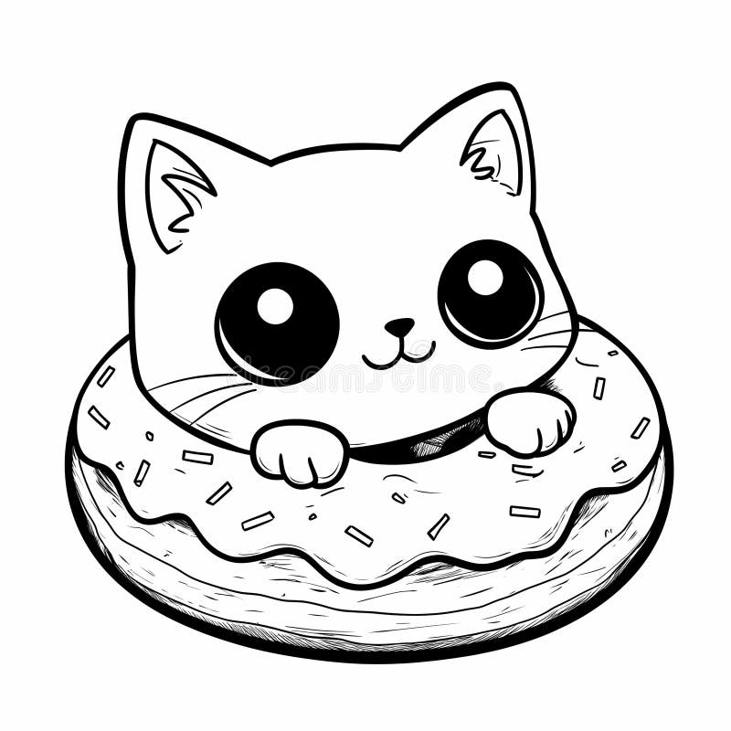 Cats Kawaii Coloring Stock Illustrations 389 Cats Kawaii Coloring Stock Illustrations Vectors U0026 Clipart Dreamstime