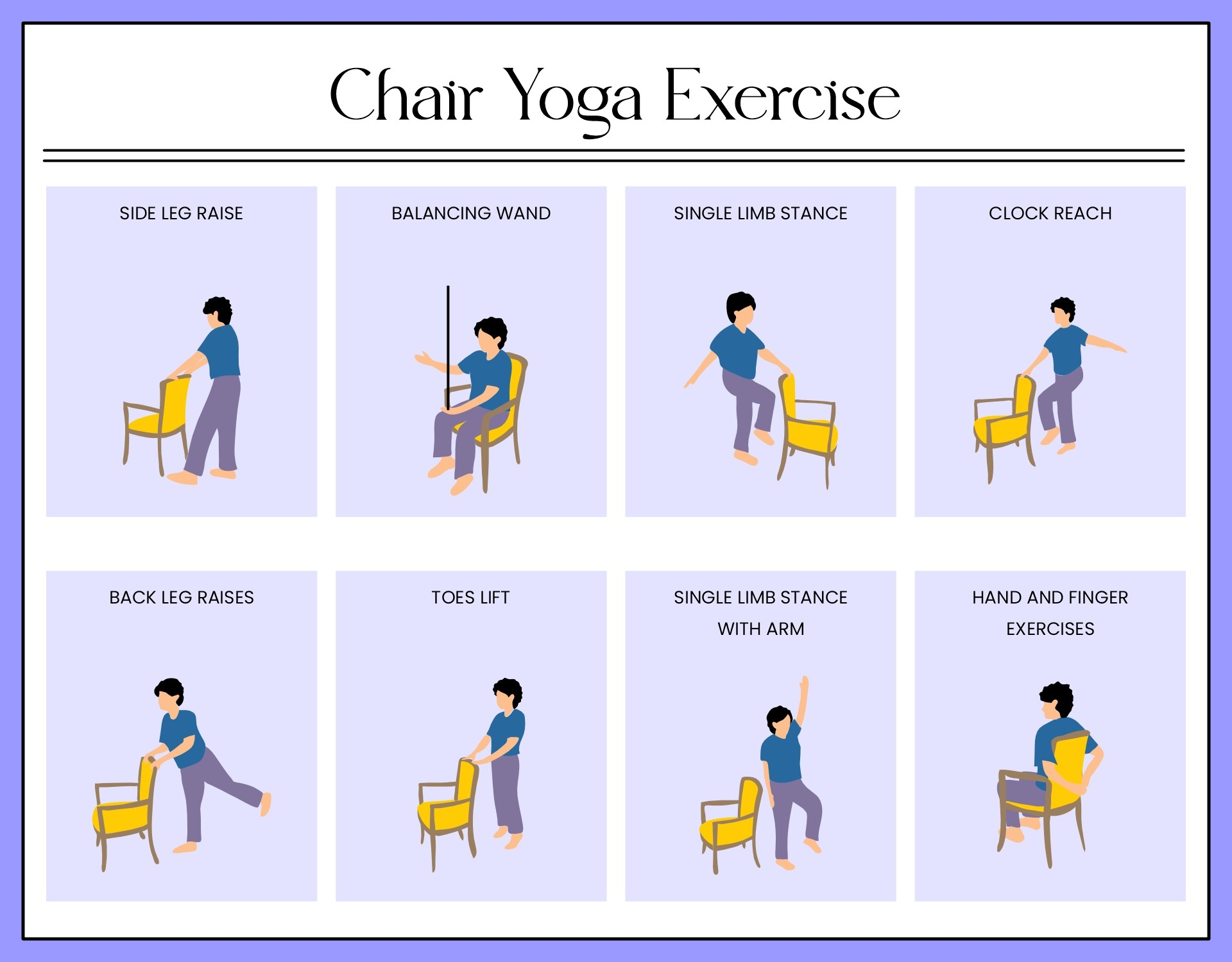 printable chair exercises for seniors with pictures pdf