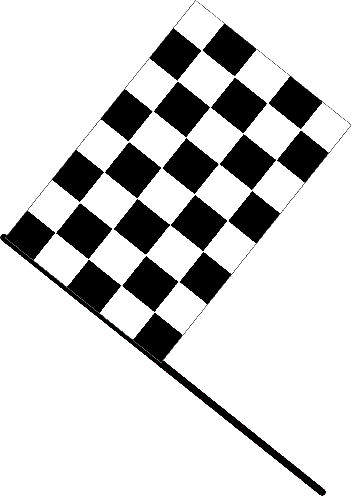 Checkered Flag Free Vector Clipart Images On Creazilla