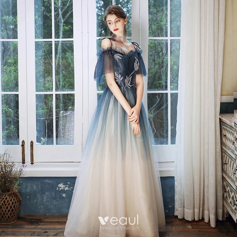 champagne color formal dresses