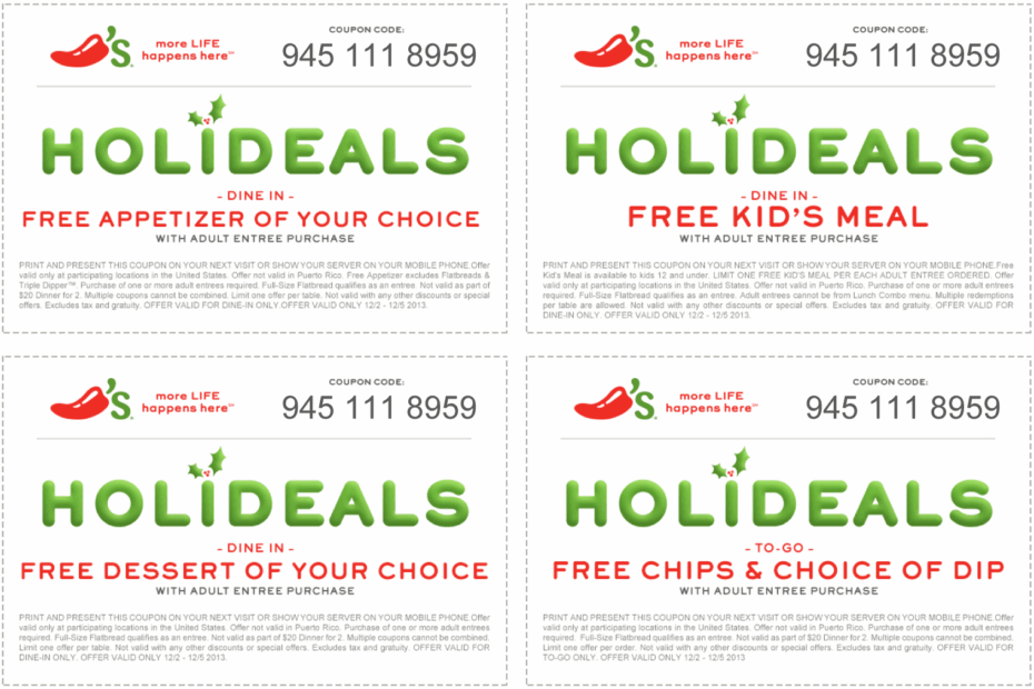 Chilis Deal Worksheets Library