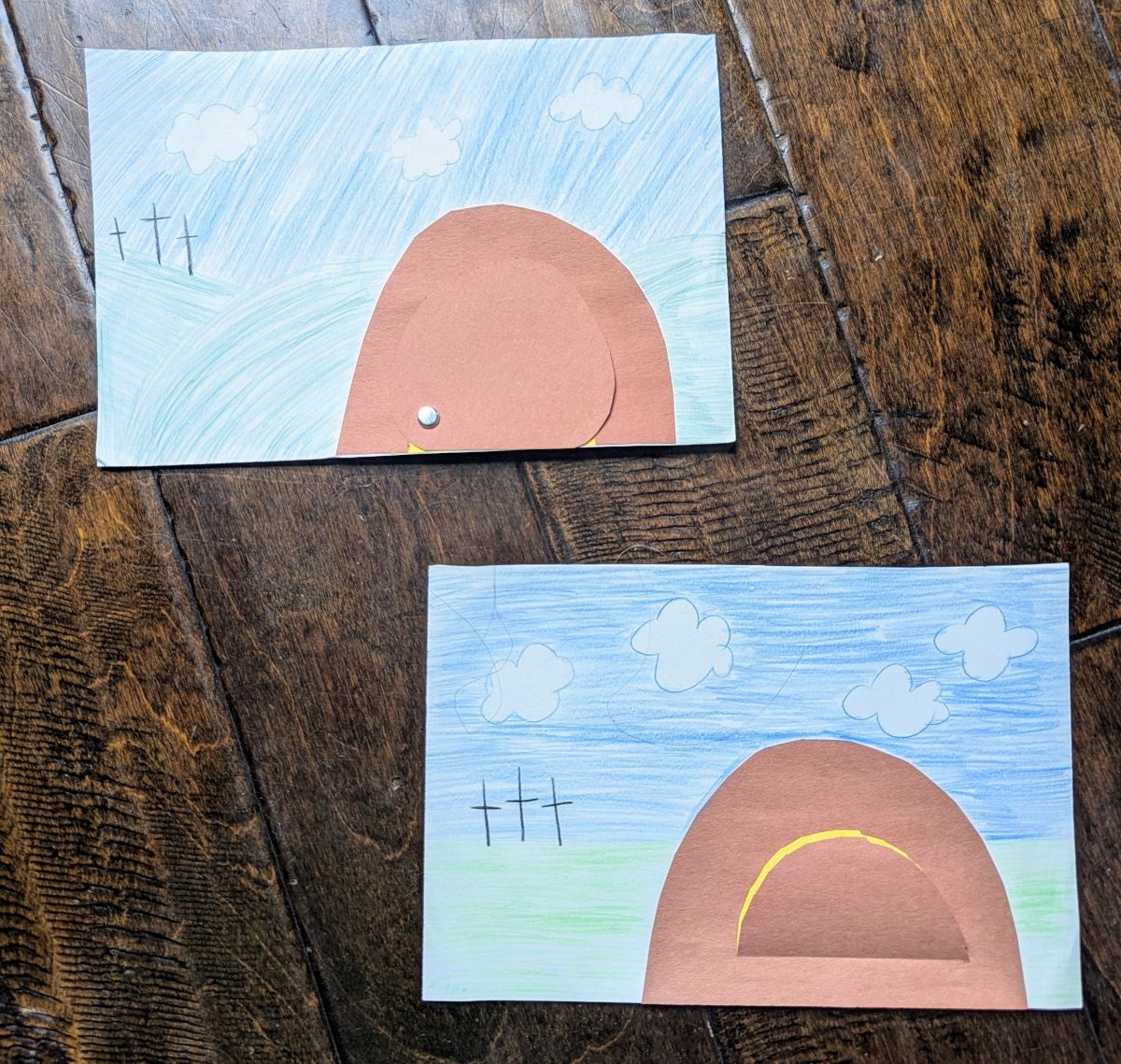 printable empty tomb craft template