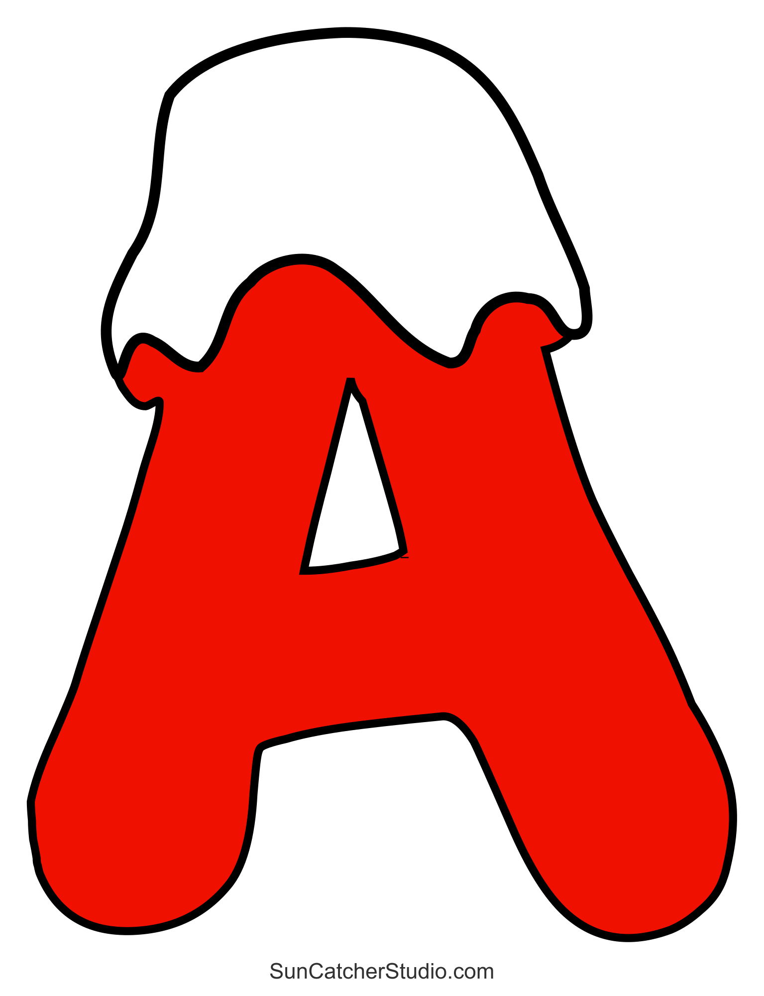 Christmas Alphabet Font Letters Patterns With Snow Free 