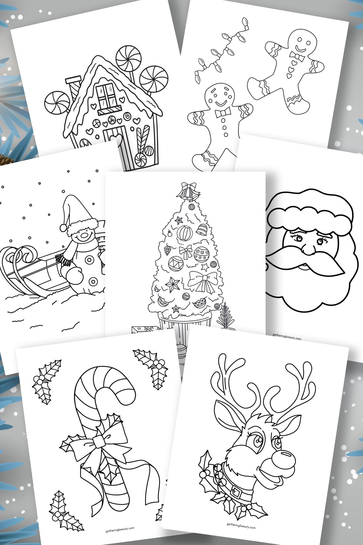 Christmas Coloring Activities For Kids Free Printable 