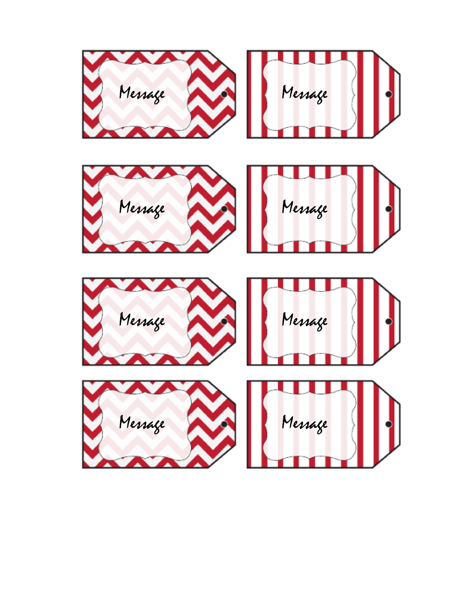 Christmas Gift Tags Templates Business Plan Templates