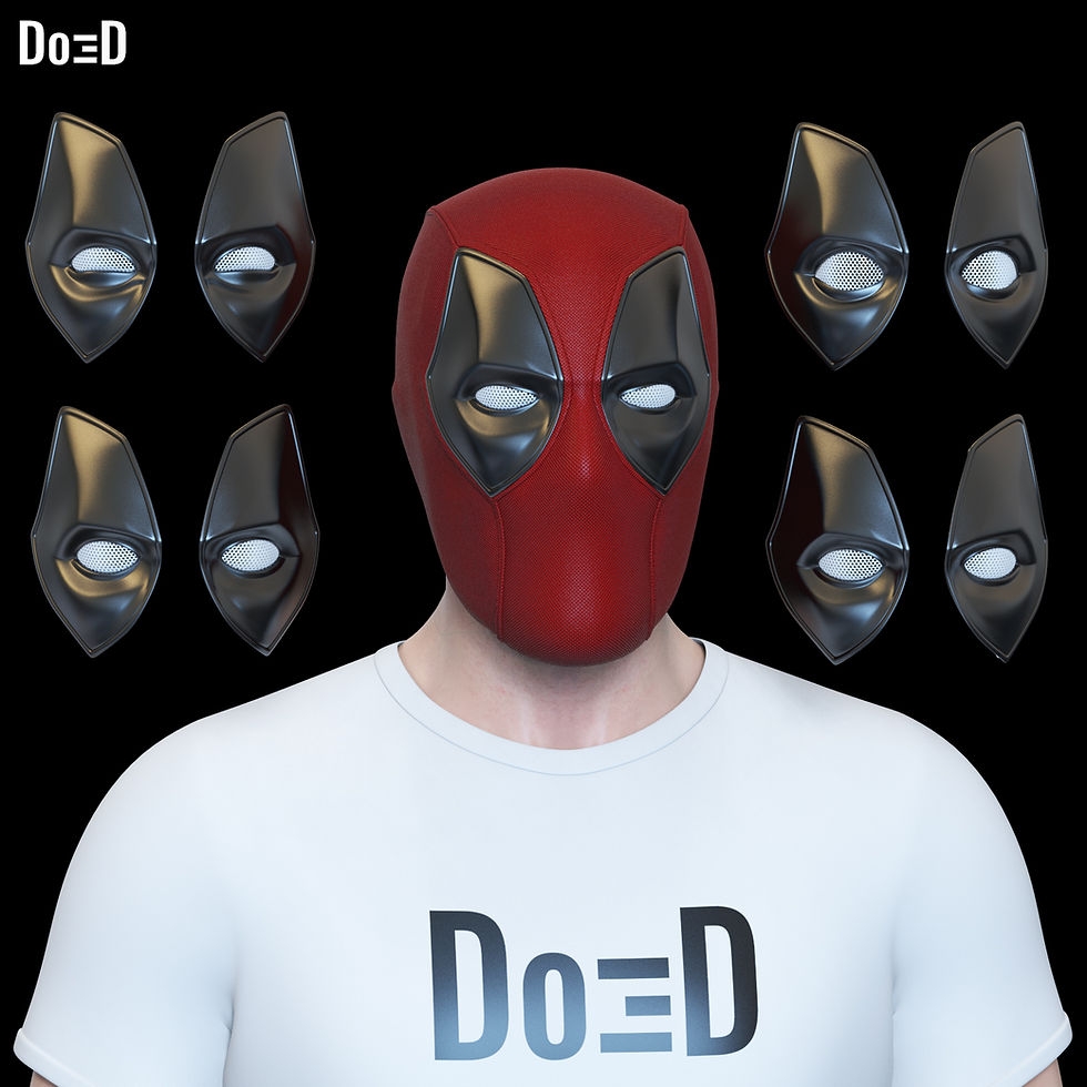 printable deadpool mask template