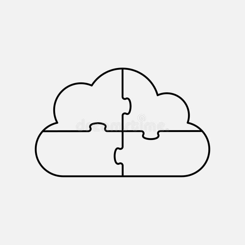 Cloud Puzzle Stock Illustrations 7 674 Cloud Puzzle Stock 